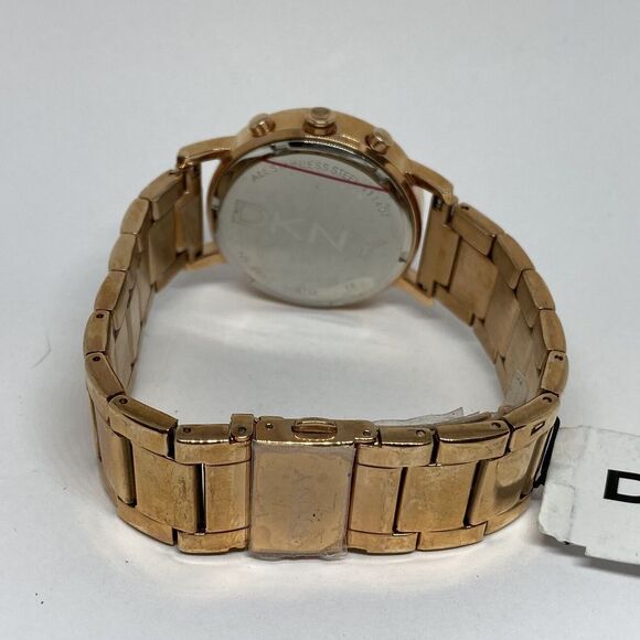DKNY Lexington NY-8862 Women Stainless Steel Analog Rose Dial Quartz Watch MP693 main image 11